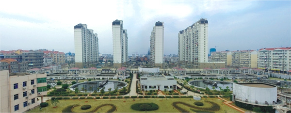 江西最大污水處理廠——南昌朝陽污水處理廠二期工程（省、市優(yōu)良工程，獲滕王閣杯）